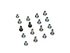 Sony PSP Go Screw Set