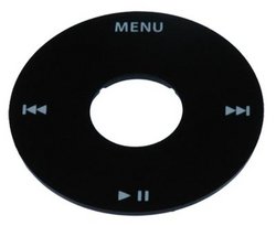 iPod Video Click Wheel Plastics (Black)
