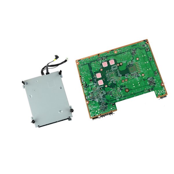 Xbox 360 Xenon Motherboard and Paired Optical Drive iFixit