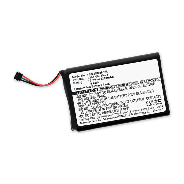 Garmin Nuvi 2405/2455/2475/2495/2555/2595/2789 Replacement Battery iFixit