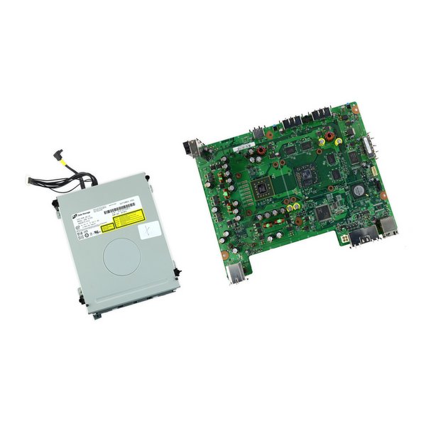 Xbox 360 Xenon Motherboard and Paired Optical Drive iFixit