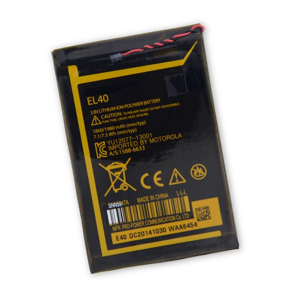 Moto E Replacement Battery iFixit