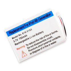 iPod 4G/Photo Replacement Battery