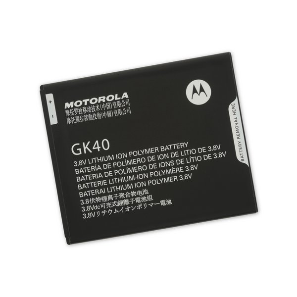 Motorola Moto G4 Play, E4, and E5 Play Replacement Battery iFixit