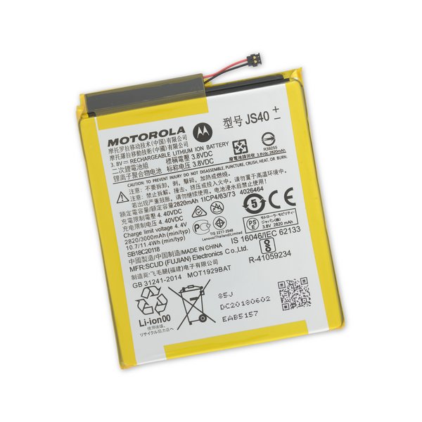 Moto Z3 and Z3 Play Replacement Battery iFixit