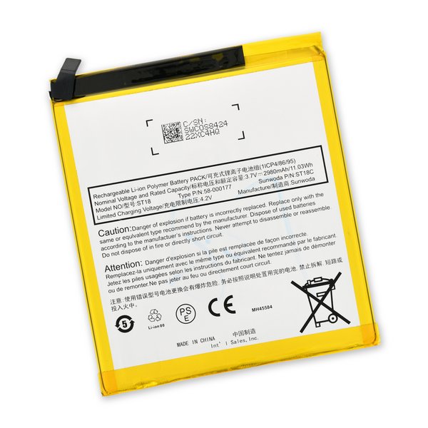 Amazon Fire HD 7 (7th Gen) Replacement Battery iFixit